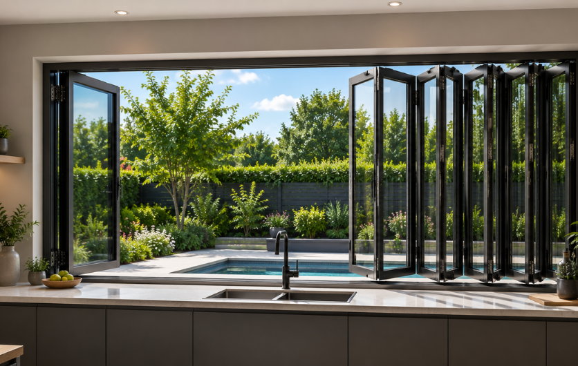 Slide & Fold Aluminum Window