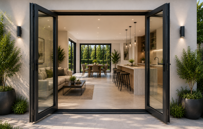 Casement Aluminium Door
