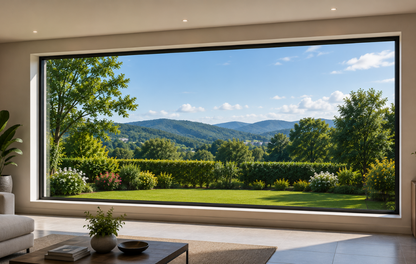 Large Fixed Aluminum Window